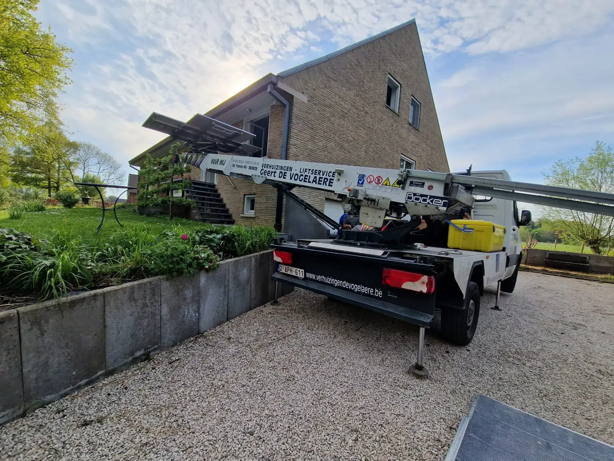 Liftservice bij een woning