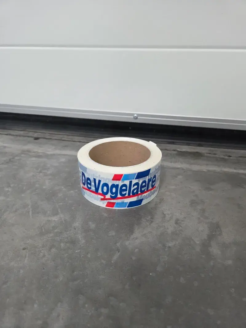 Witte PVC kleefband